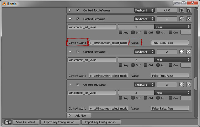 Blender Einstellungen