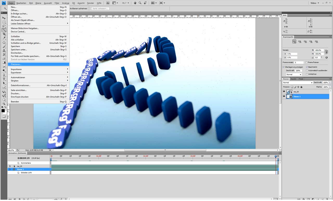 Photoshop Videoschnitt Abb. 02