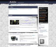 Grunge Webdesign mit Drupal Theme